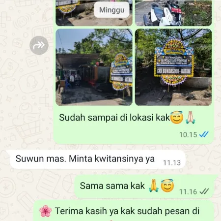 Pengiriman Papan Bunga Duka Semanan